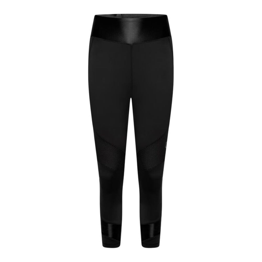 Dare 2B Womens/Ladies Mesh Panel 3/4 Leggings / Black